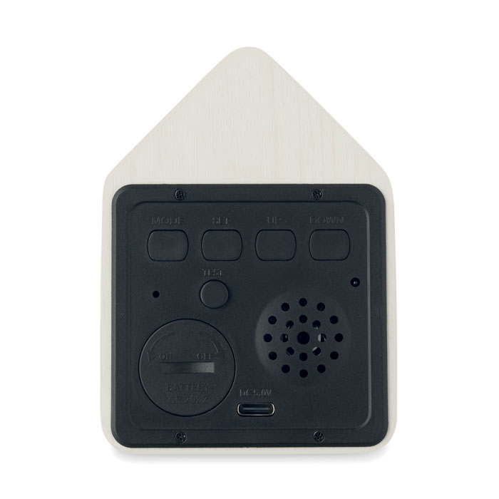 CUCKOO Reloj despertador de MDF - Tecnología - Regalo Promocional Personalizado - vista alternativa
