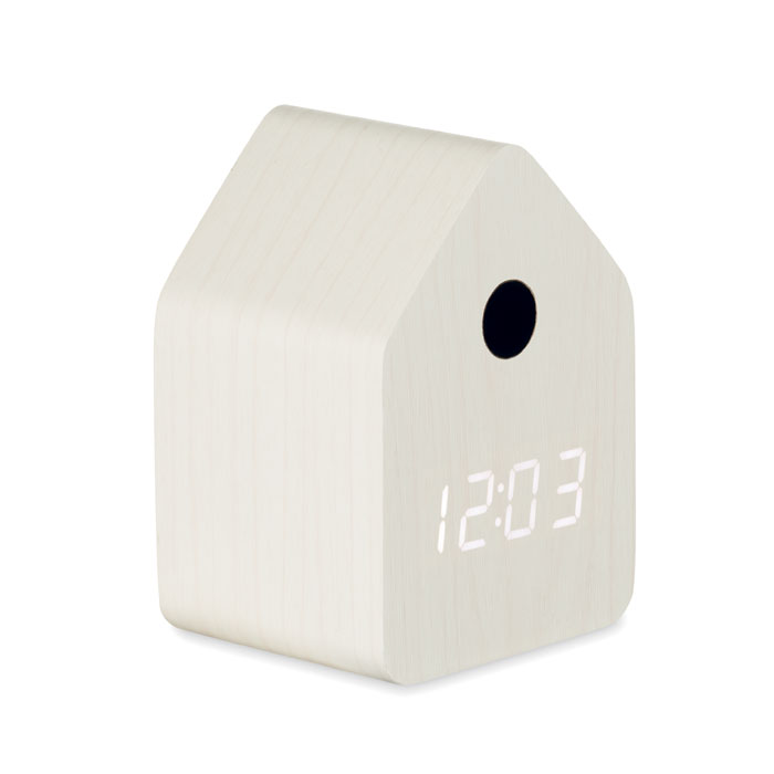 CUCKOO Reloj despertador de MDF