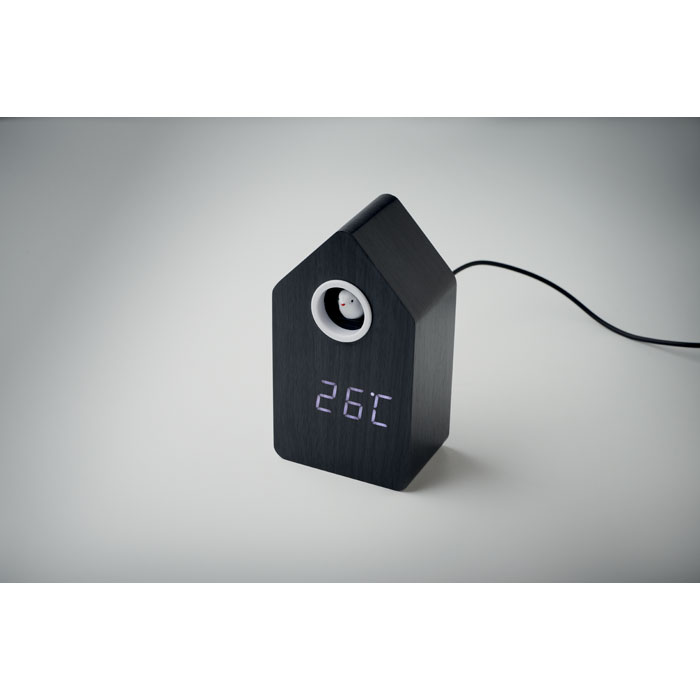 CUCKOO BIRD Reloj despertador de MDF - Tecnología - Regalo Promocional Personalizado - imagen 5