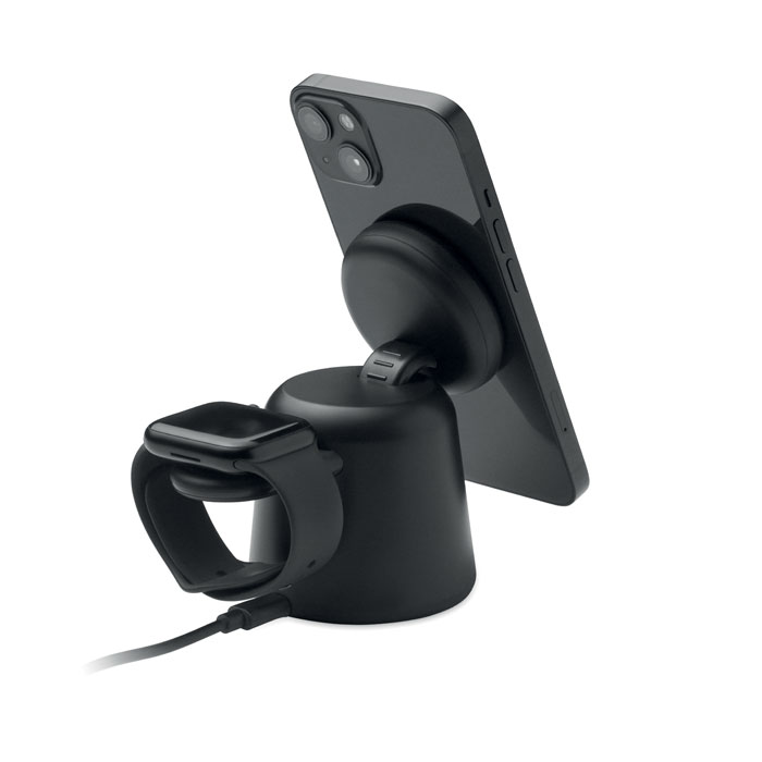 SIMPA cargador inalámbrico 3 en 1 - Tecnología - Regalo Promocional Personalizado - imagen 3