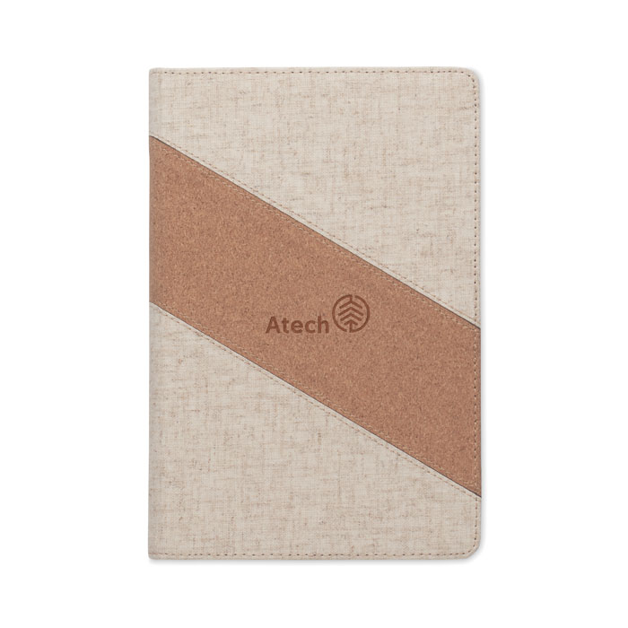 CORTONA Cuaderno A5 con cargador 15W - Oficina - Regalo Promocional Personalizado - vista alternativa