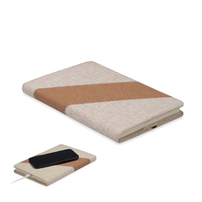 CORTONA Cuaderno A5 con cargador 15W