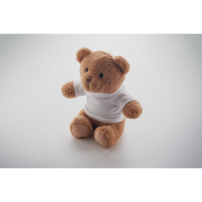 JACKIE Osito de peluche con camiseta - Peluches personalizados - Regalo Promocional Personalizado - imagen 9