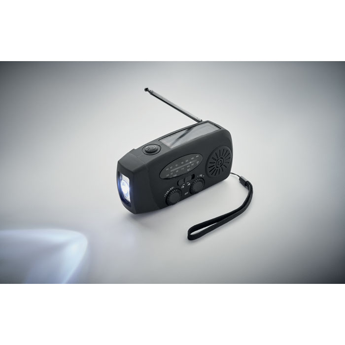 ONDA Radio portátil linterna LED MO2746- - Tecnología - Regalo Promocional Personalizado - imagen 3