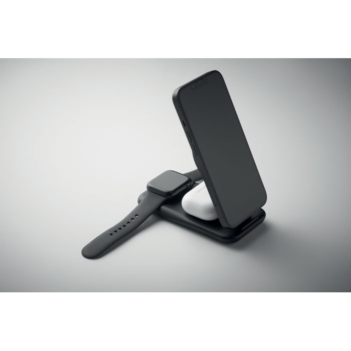 PENDOLESS Cargador inalámbrico 3 en 1 de - Tecnología - Regalo Promocional Personalizado - imagen 3