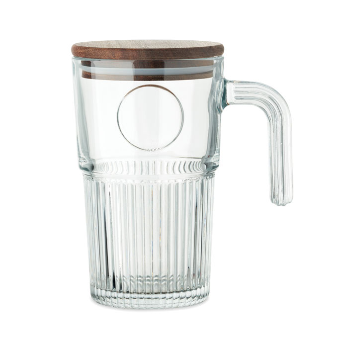 VITRIO JAR Taza de cristal 450 ml