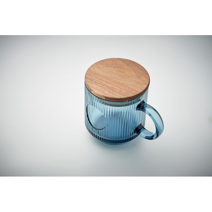 VITRIO MUG Taza de vidrio acanalado 300ml - Tazas y vasos personalizados - Regalo Promocional Personalizado - imagen 5
