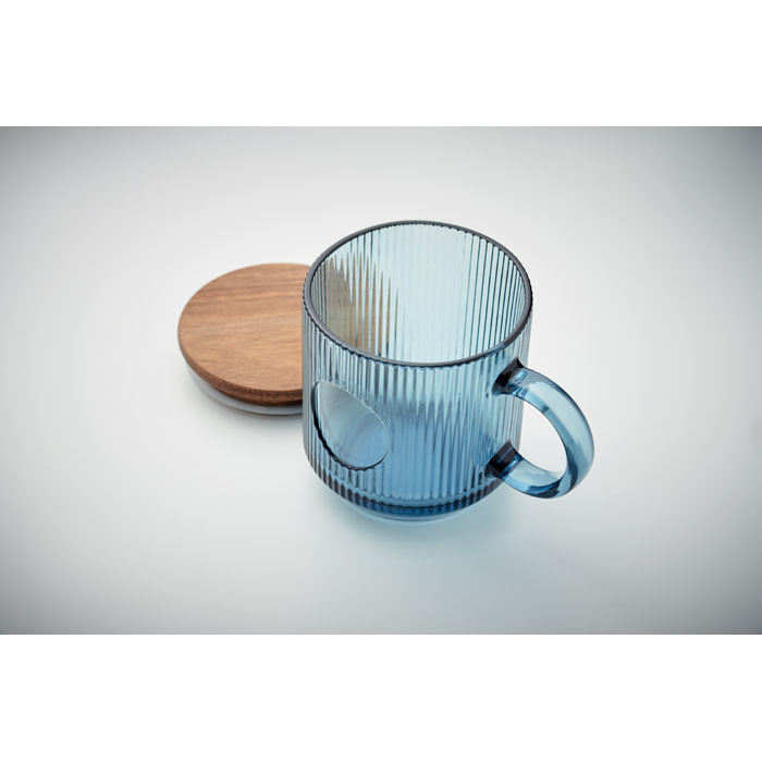 VITRIO MUG Taza de vidrio acanalado 300ml - Tazas y vasos personalizados - Regalo Promocional Personalizado - imagen 8