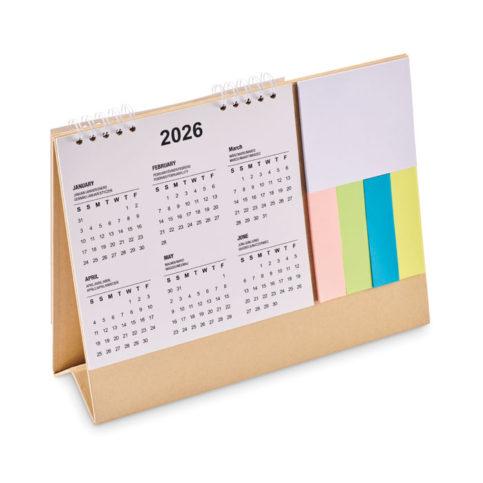 CALENDOO Calendario con bloc de notas