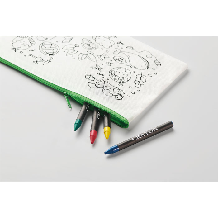 CRAY Estuche infantil con 4 lápices - Novedades - Regalo Promocional Personalizado - imagen 5