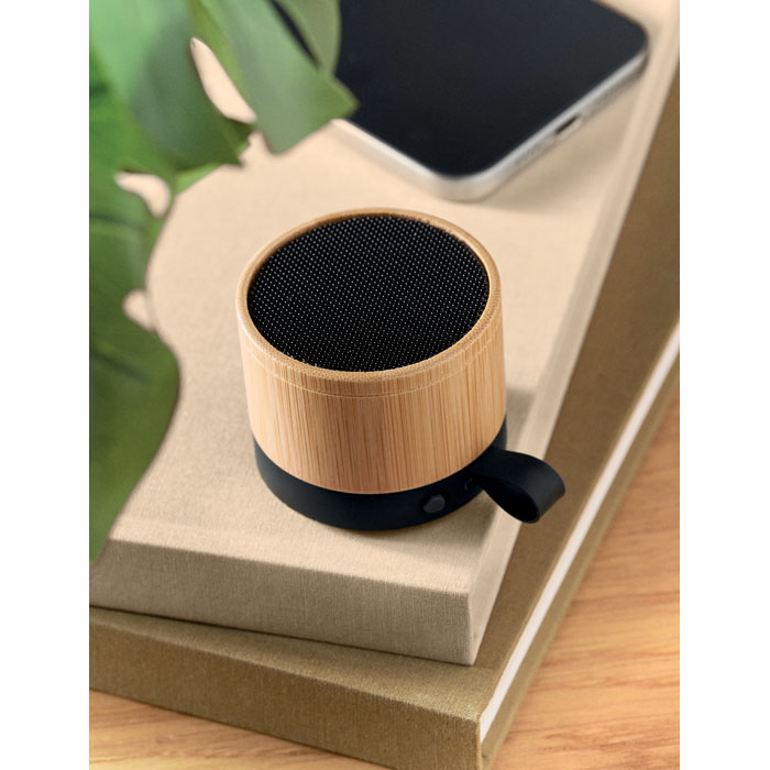 RECAR BAMBOO Altavoz inalámbrico 3W - Tecnología - Regalo Promocional Personalizado - imagen 7