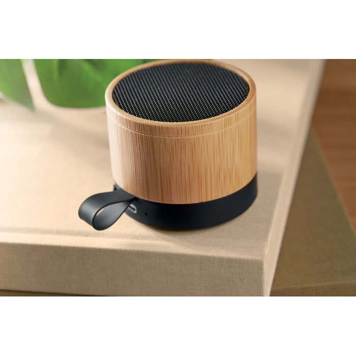 RECAR BAMBOO Altavoz inalámbrico 3W - Tecnología - Regalo Promocional Personalizado - imagen 12