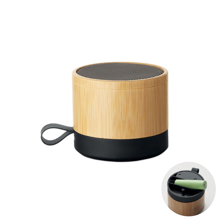 RECAR BAMBOO Altavoz inalámbrico 3W