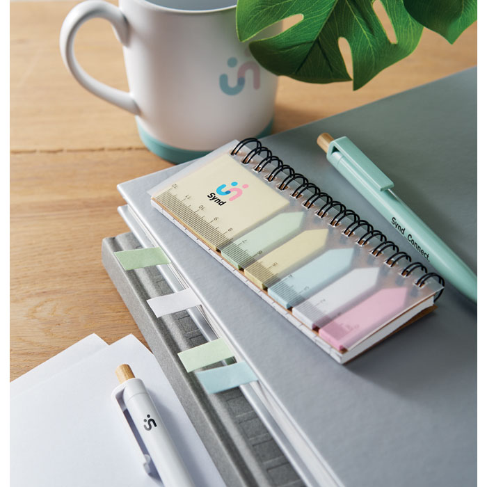 MEMORING Set de notas adhesivas en PP - Oficina - Regalo Promocional Personalizado - imagen 4