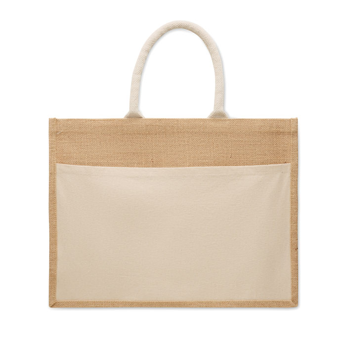 BAGA Bolsa de la compra de yute - Novedades - Regalo Promocional Personalizado - imagen 3