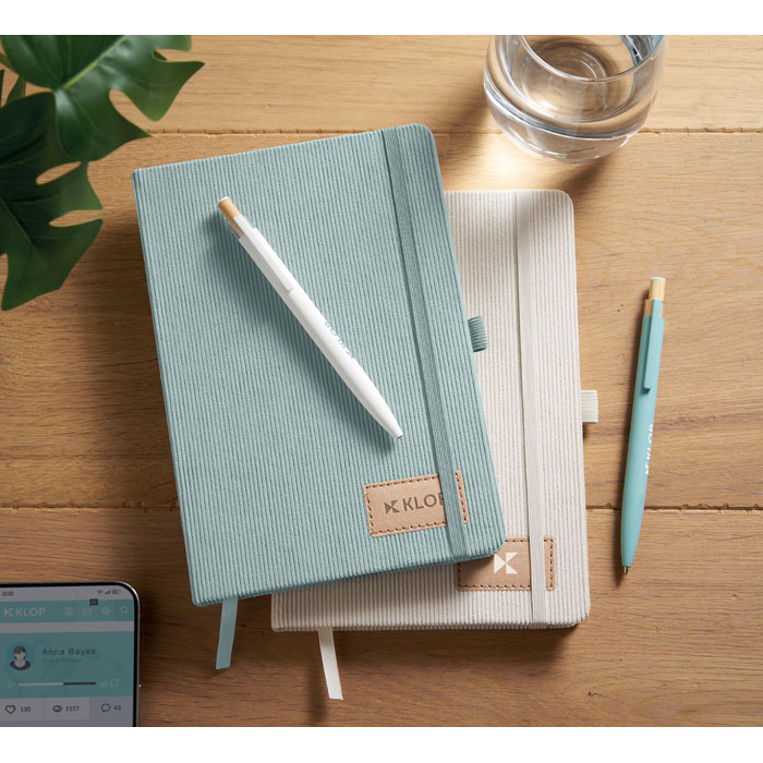 CORDI NOTE Libreta pana A5 tapa dura RPET - Oficina - Regalo Promocional Personalizado - imagen 33
