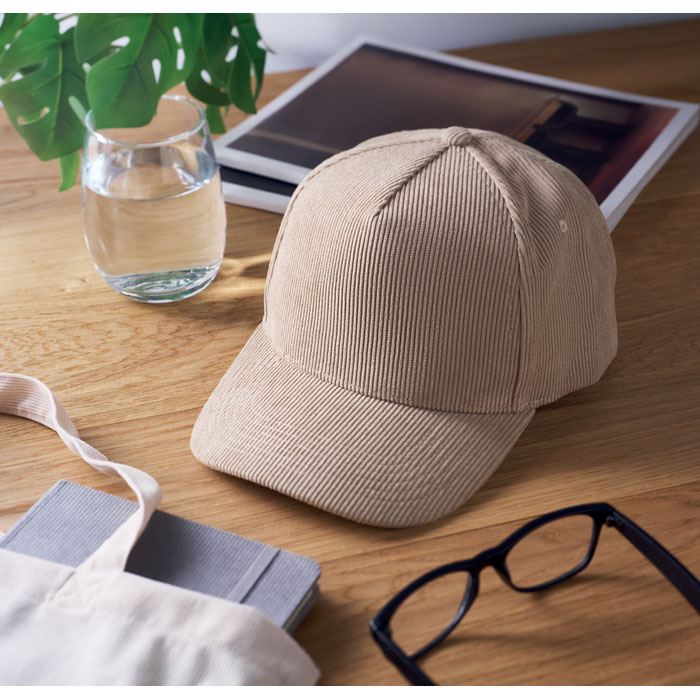 WALE Gorra de pana de 5 paneles - Novedades - Regalo Promocional Personalizado - imagen 15