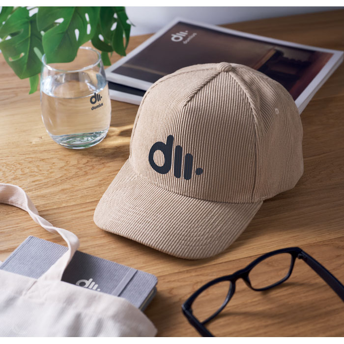 WALE Gorra de pana de 5 paneles - Novedades - Regalo Promocional Personalizado - imagen 14