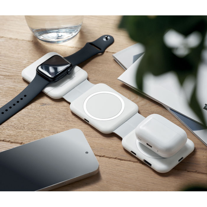 ROIS Base de carga plegable 3 en 1 - Tecnología - Regalo Promocional Personalizado - imagen 7