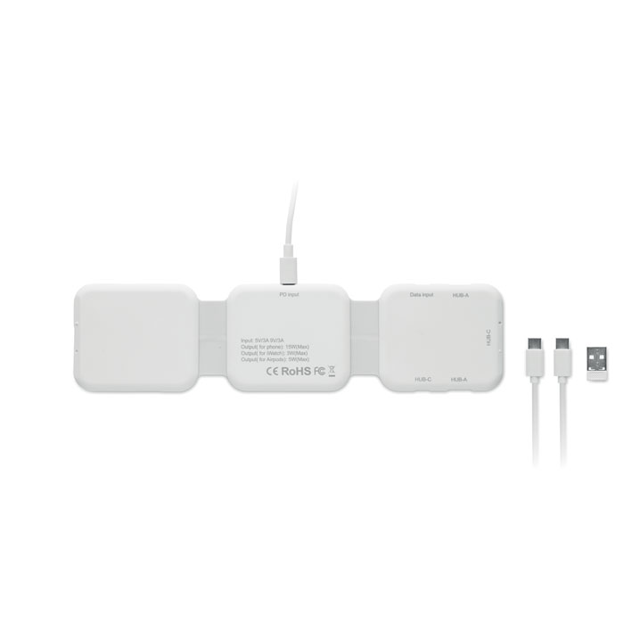 ROIS Base de carga plegable 3 en 1 - Tecnología - Regalo Promocional Personalizado - imagen 12