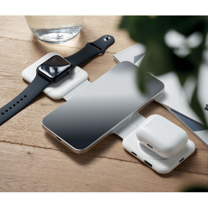 ROIS Base de carga plegable 3 en 1 - Tecnología - Regalo Promocional Personalizado - imagen 14