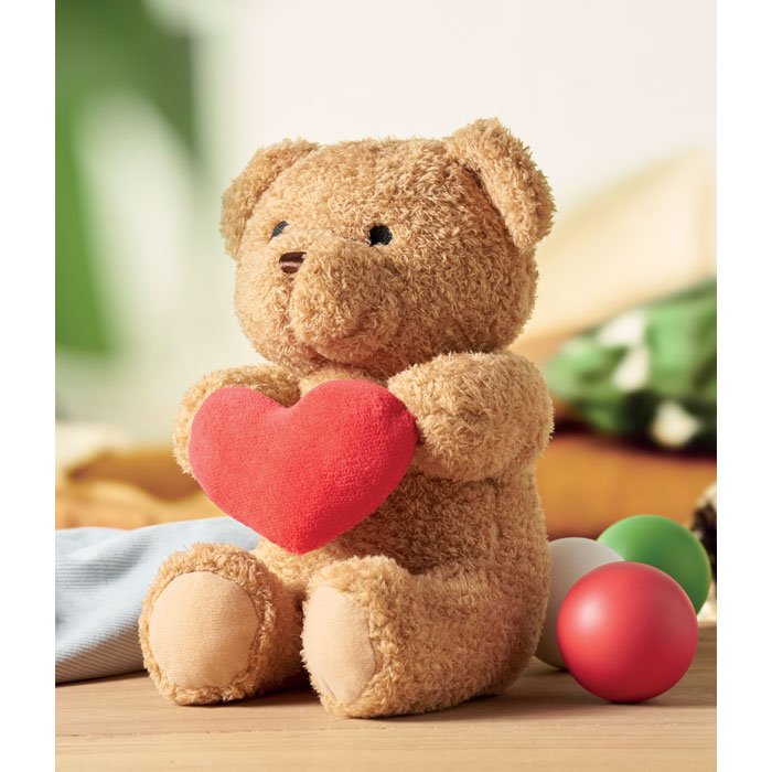 SNUGGLE Osito de peluche corazón 23cm - Peluches personalizados - Regalo Promocional Personalizado - imagen 4