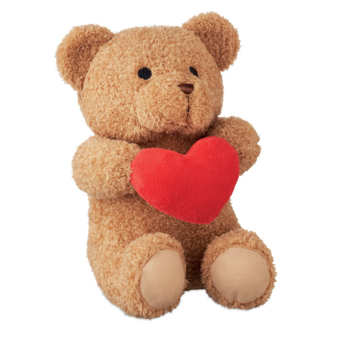 SNUGGLE Osito de peluche corazón 23cm - Peluches personalizados - Regalo Promocional Personalizado - imagen 2