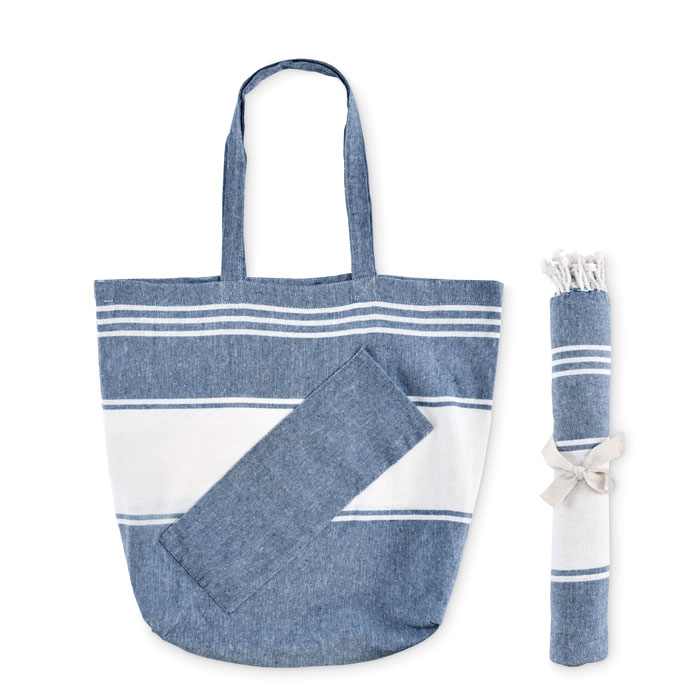 HUMMUM Set de playa hammam - Ropa y accesorios - Regalo Promocional Personalizado - vista alternativa