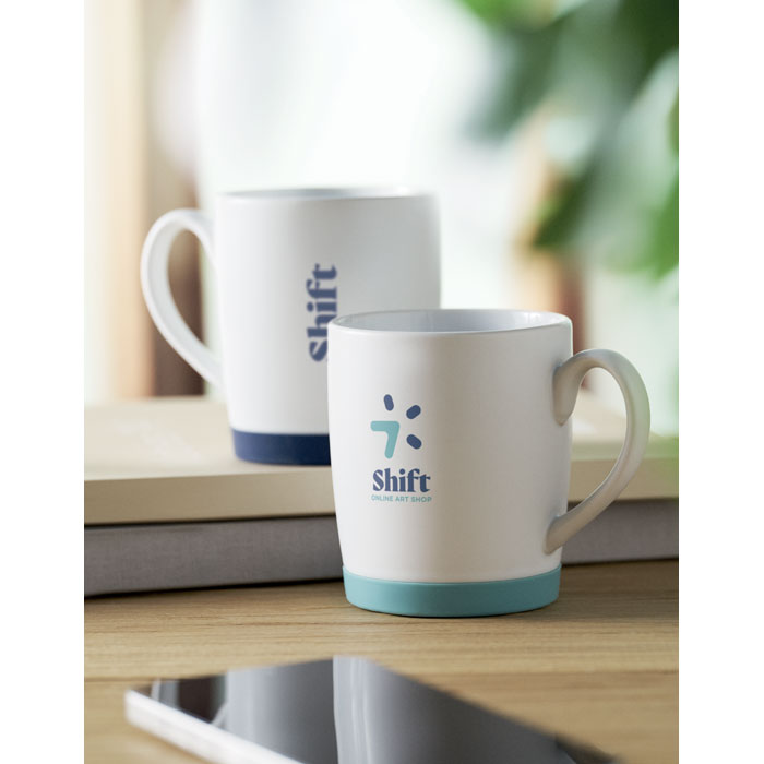 SILBASE Taza de cerámica 300 ml - Tazas y vasos personalizados - Regalo Promocional Personalizado - imagen 13