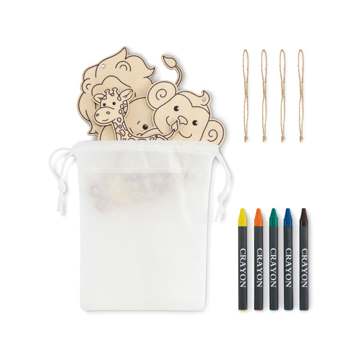 THEZOO Set de pintura infantil