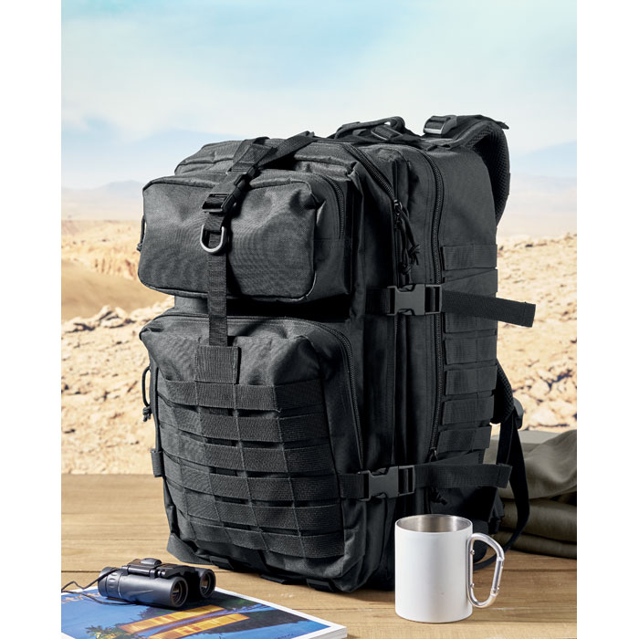 CARRYCONFI Mochila de exterior 600D RPET - Novedades - Regalo Promocional Personalizado - imagen 7