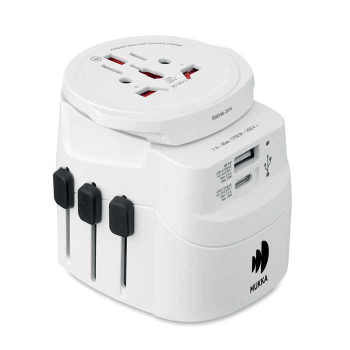 PRO LIGHT USB AC30 PD Adaptador universal SKROSS® - Tecnología - Regalo Promocional Personalizado - imagen 6
