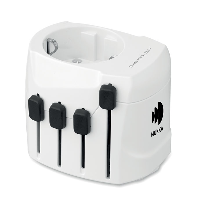 PRO 3-POLE Adaptador universal SKROSS® - Tecnología - Regalo Promocional Personalizado - imagen 6