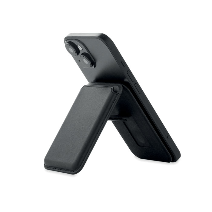 KARTA STAND Tarjetero magnético polipiel - Tecnología - Regalo Promocional Personalizado - imagen 4