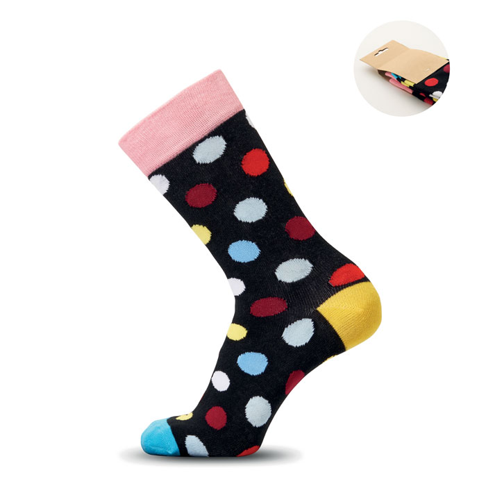FUNNY M Calcetines estampados alegres - Ropa y accesorios - Regalo Promocional Personalizado