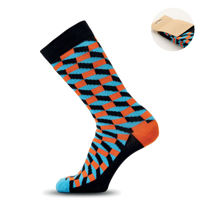 FUNNY L Calcetines estampados alegres - Ropa y accesorios - Regalo Promocional Personalizado - imagen 6