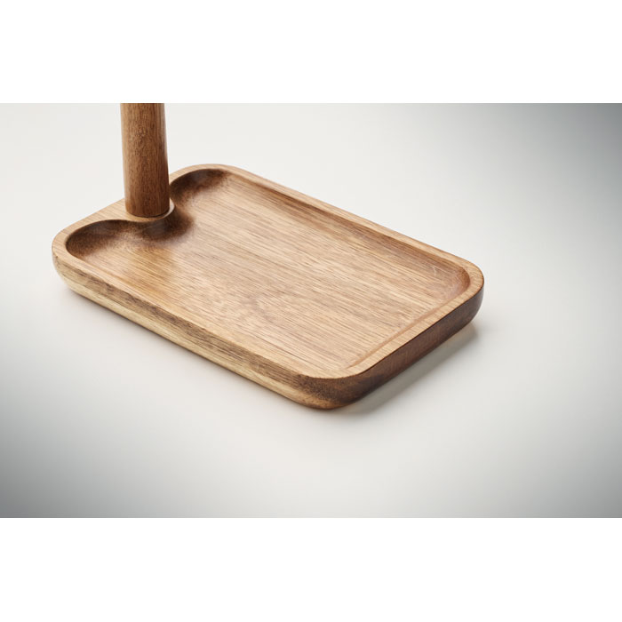 BRANCA Porta llaves madera de acacia - Novedades - Regalo Promocional Personalizado - imagen 3