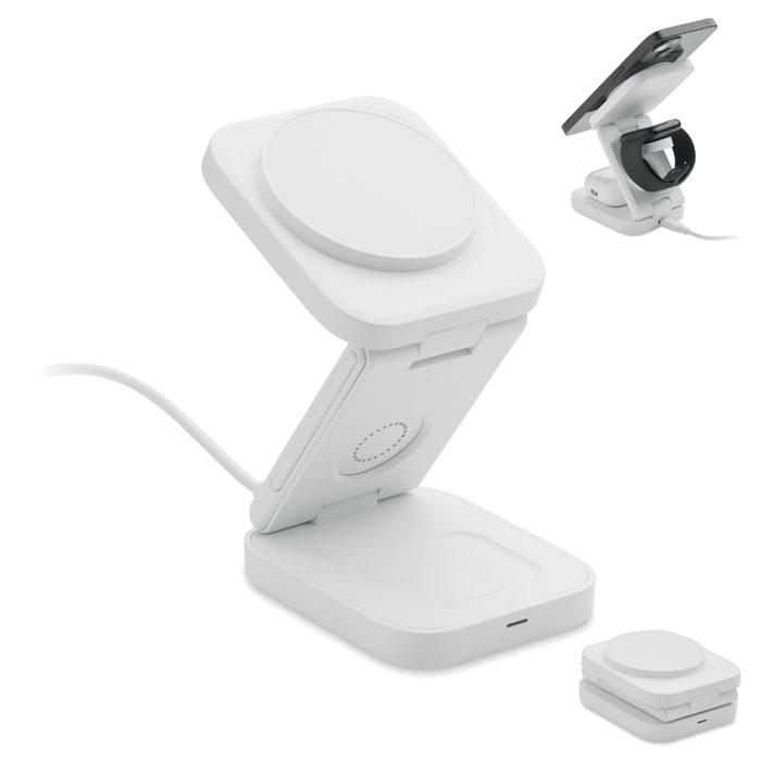 SATELIT Base de carga plegable 3 en 1 - Tecnología - Regalo Promocional Personalizado - imagen 6