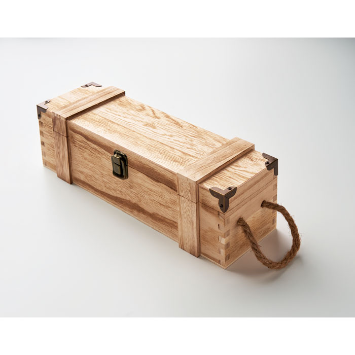VINBOX + Caja de madera para vino - Set de vino - Regalo Promocional Personalizado - imagen 3