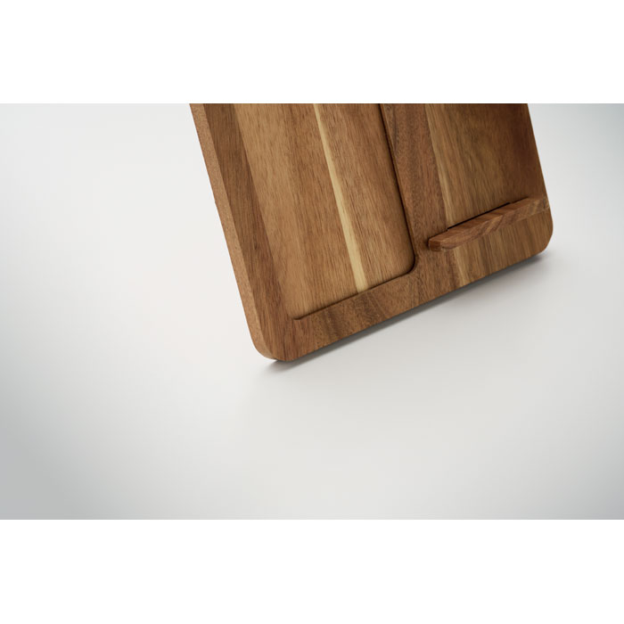 FINWOOD Marco de acacia y cargador 15W - Tecnología - Regalo Promocional Personalizado - imagen 3