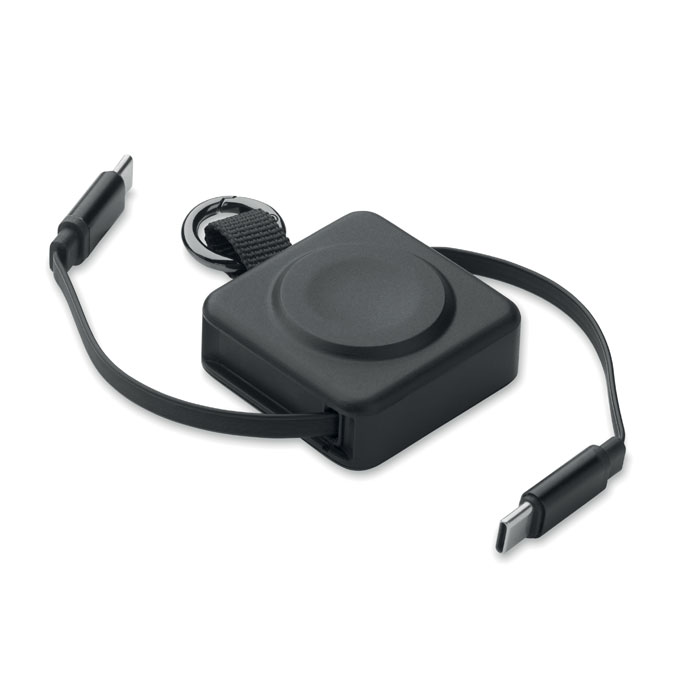 SKILFUL Cable USB-C retráctil de 100 W - Tecnología - Regalo Promocional Personalizado