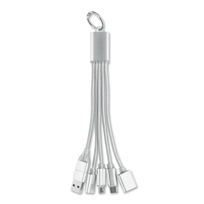 HUBLUE Llavero cable de carga 5 en 1 - Tecnología - Regalo Promocional Personalizado - imagen 8