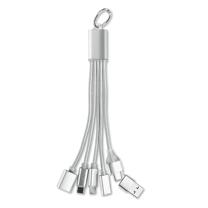 HUBLUE Llavero cable de carga 5 en 1 - Tecnología - Regalo Promocional Personalizado - imagen 7