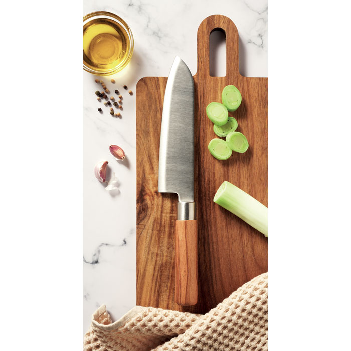 SLICE Cuchillo chef madera de haya - Otros accesorios cocina - Regalo Promocional Personalizado - imagen 4