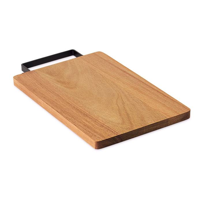 ASTA Tablero acacia con asa acero - Tablas de corte - Regalo Promocional Personalizado