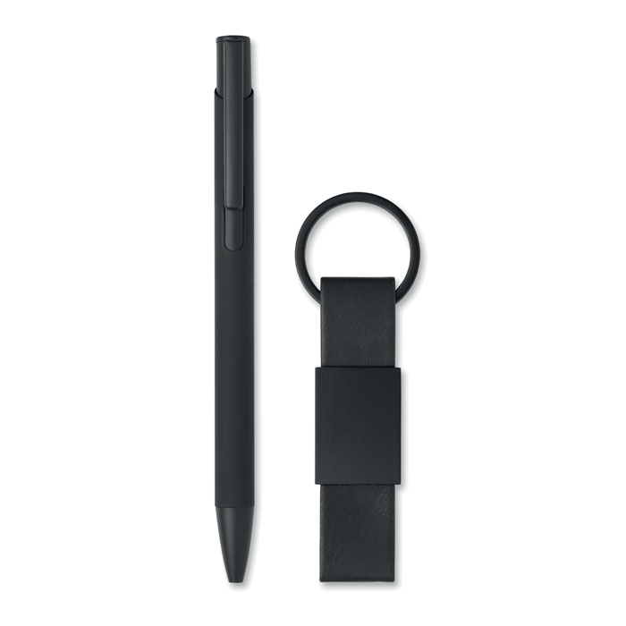 ESCRI SET Bolígrafo y llavero de PU - Set de escritura personalizados - Regalo Promocional Personalizado - vista alternativa