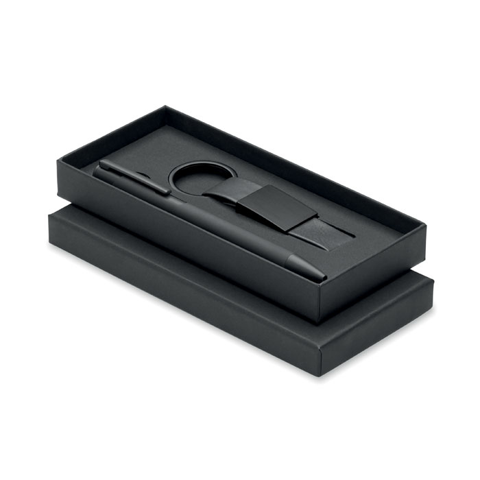 ESCRI SET Bolígrafo y llavero de PU - Set de escritura personalizados - Regalo Promocional Personalizado