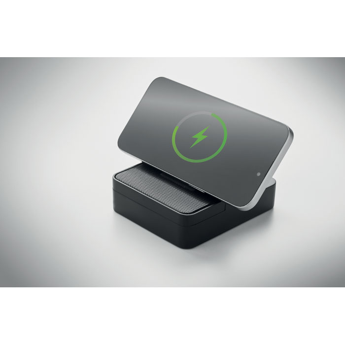CHARGEBEAT Altavoz y cargador de 15 W - Tecnología - Regalo Promocional Personalizado - imagen 4