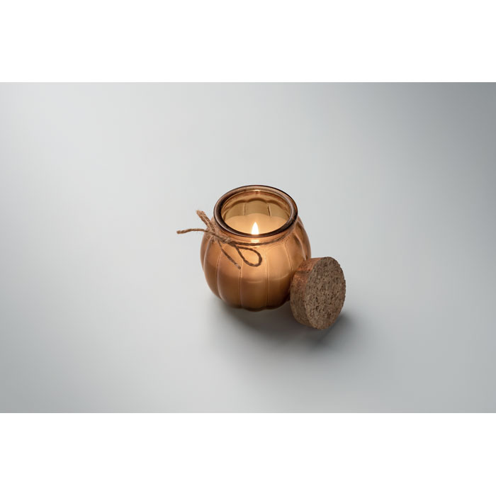 PUMKIN Vela cera vegetal de vainilla - Velas personalizadas - Regalo Promocional Personalizado - imagen 3