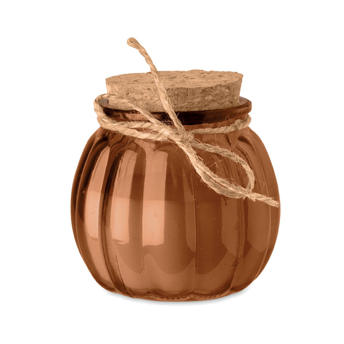 PUMKIN Vela cera vegetal de vainilla - Velas personalizadas - Regalo Promocional Personalizado